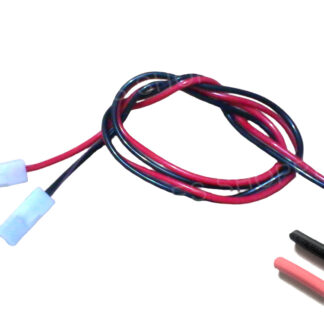 Cabo Rabicho Chicote para Bateria Selada 12v Preto Vermelho